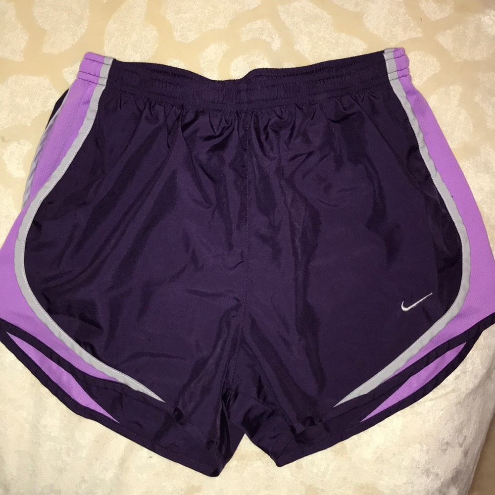 Nike Tempo purple running shorts
